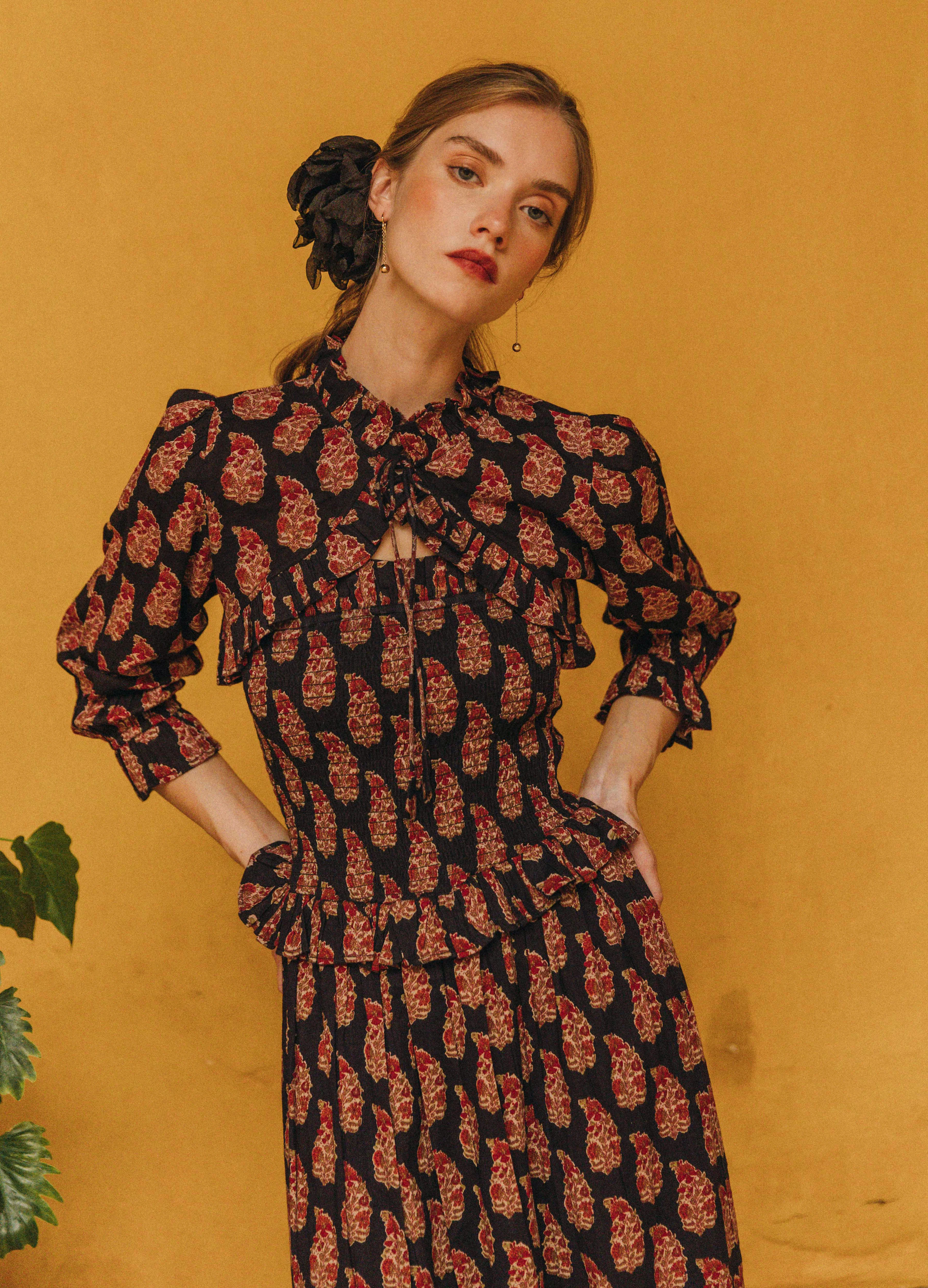 Conjunto de vestido y bolero Camila - Image 3