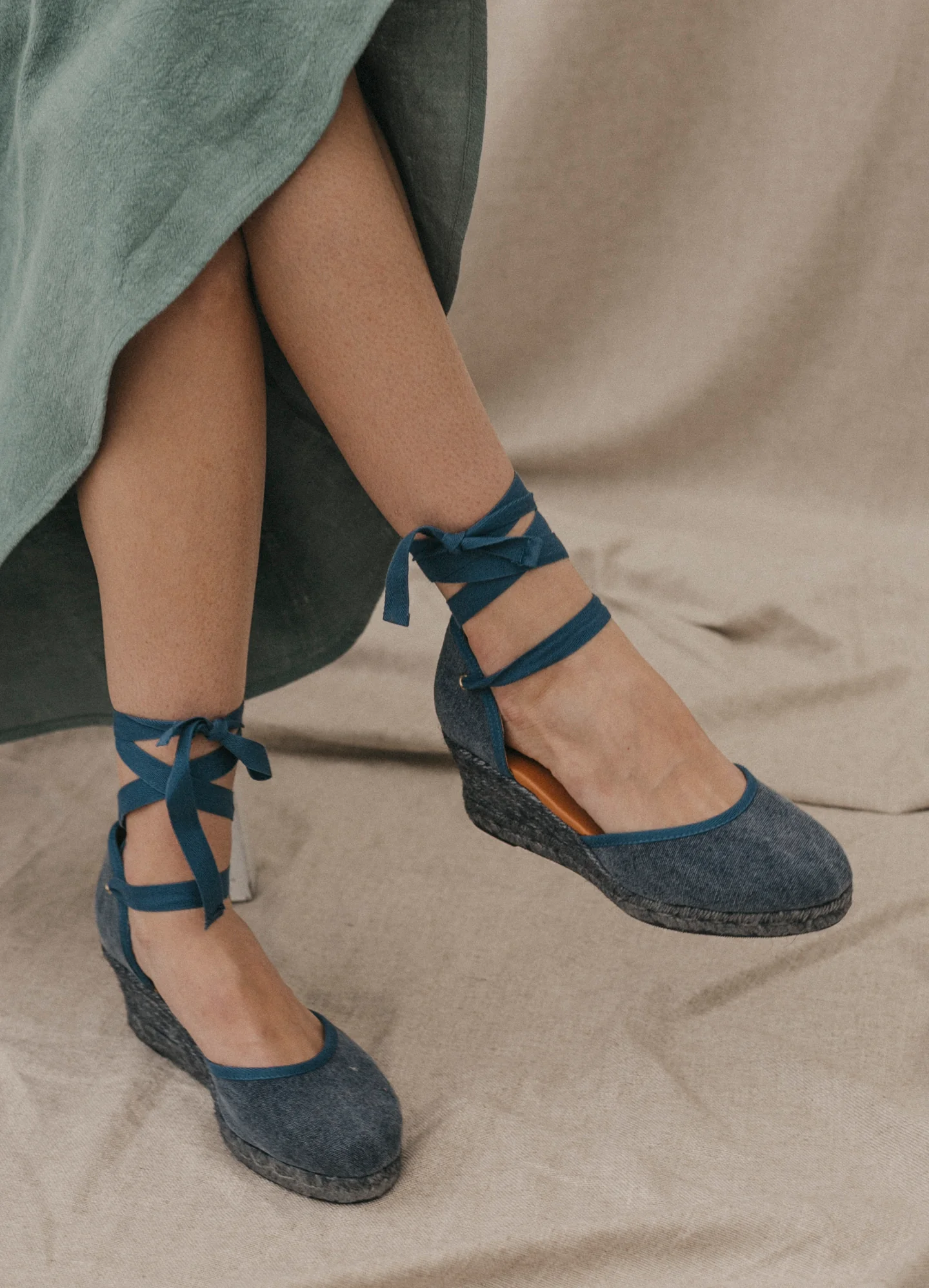 Mr. Velous | Cuña de Esparto Paloma Denim - Image 2
